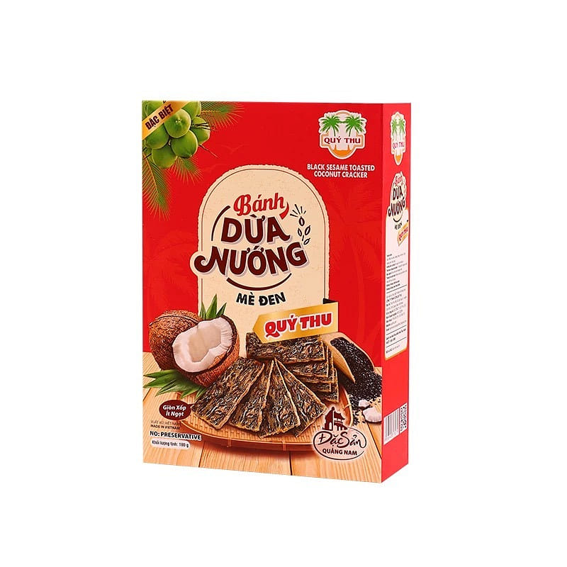 Vietnamese Black Sesame Coconut Pancake 180 g