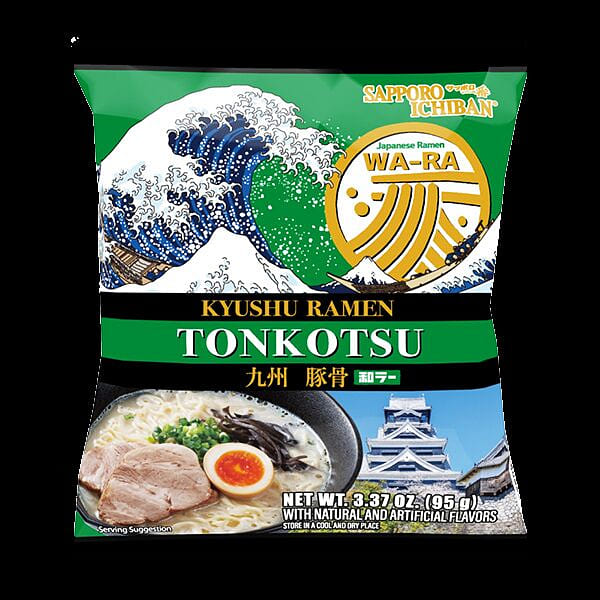 Sapporo Ichiban Kyushu Tonkatsu Ramen, Pack of 30 1 each