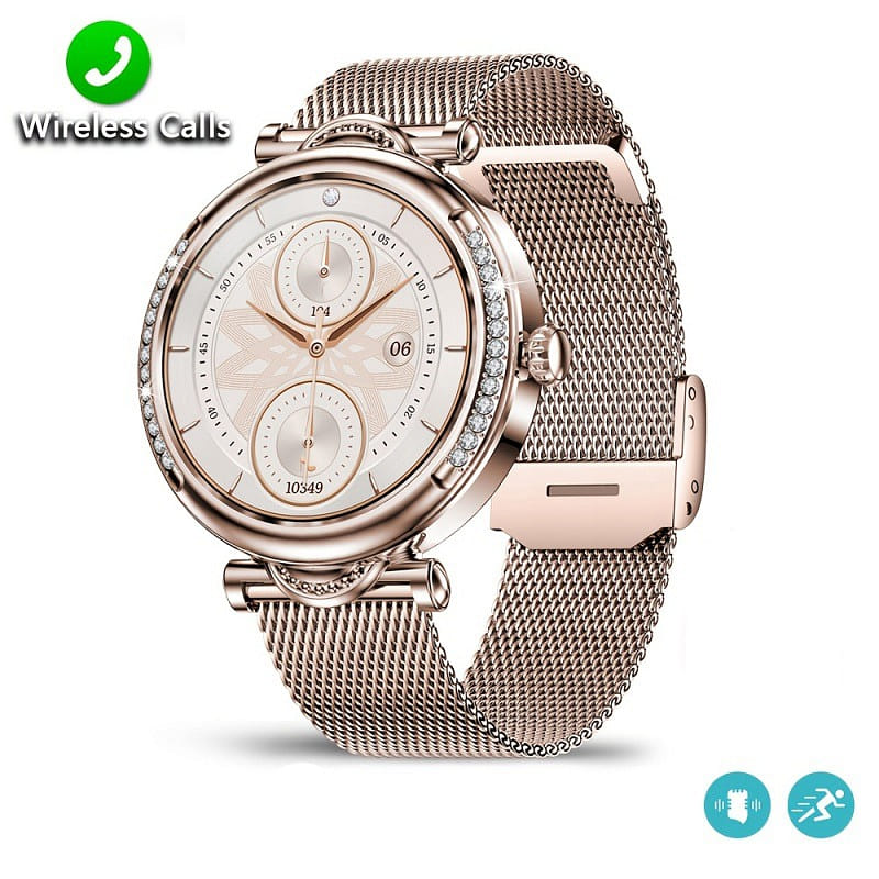 CF32 smartwatch gold steel strip 1 each