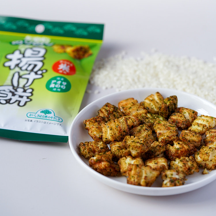 Seaweed Mochi Rice Crackers