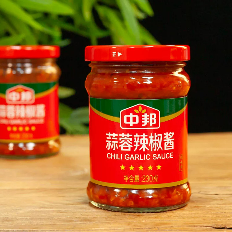 Zhongbang Garlic and Chili Sauce 230g 230 g
