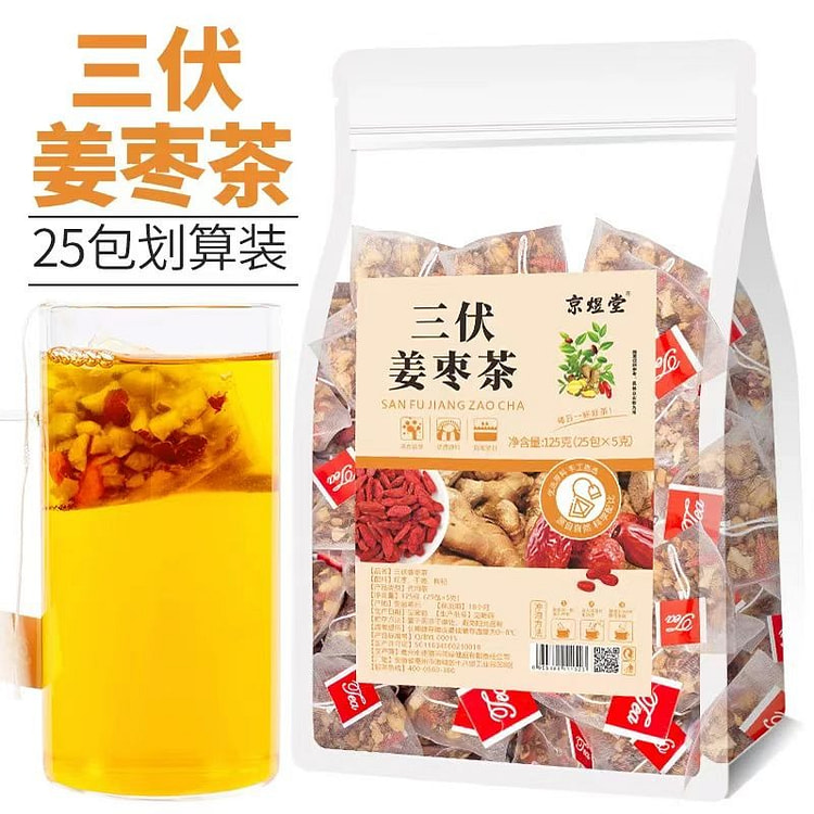 三伏姜枣茶25小包 1 份