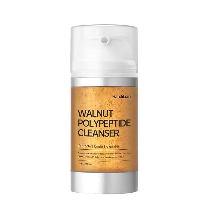 韩姬莲 小气泡多肽核桃洗面奶 氨基酸温和清洁泡沫 120 毫升