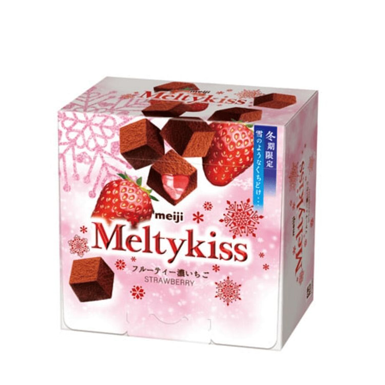 MEIJI Meltykiss Fruity Strawberry Chocolate 52 g