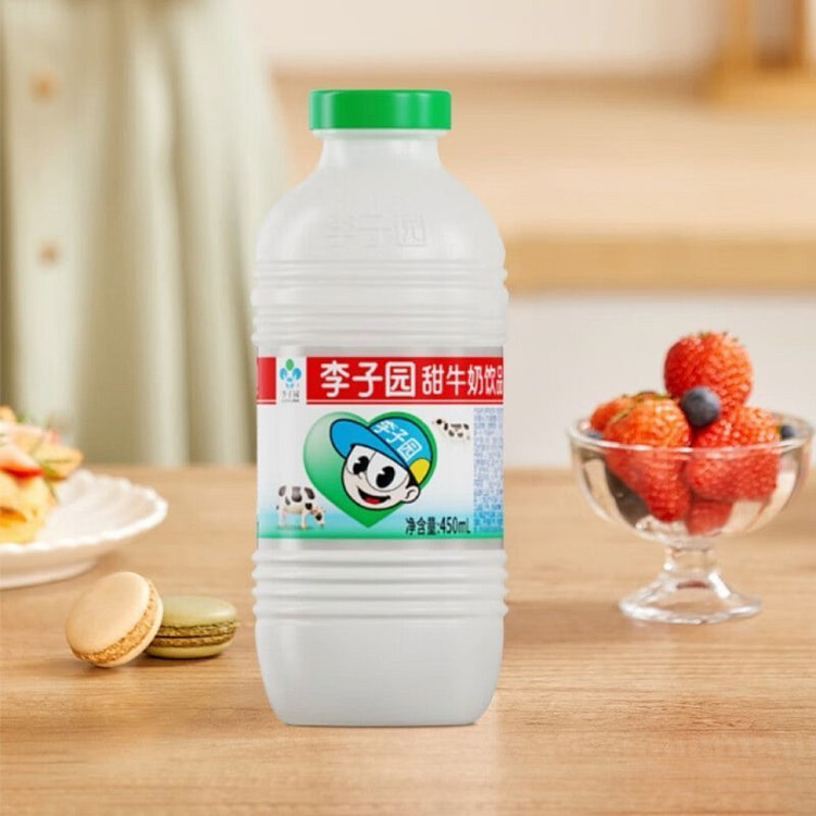 李子园 甜牛乳 香甜牛奶饮料 450 毫升