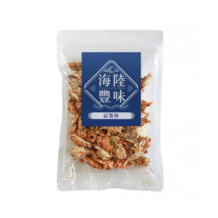 海陆丰味【黑桥牌】扁蟹酥 90 克