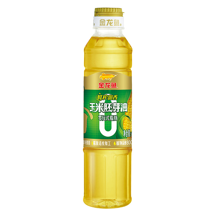 金龙鱼鲜榨甜香玉米油400g*1瓶