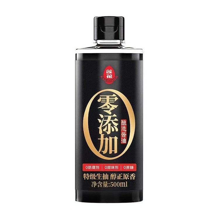 Lotus soy sauce soy sauce 500ml * 1 bottle 500 g