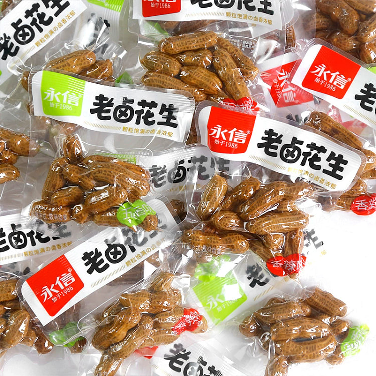 花生五香带壳卤味500g