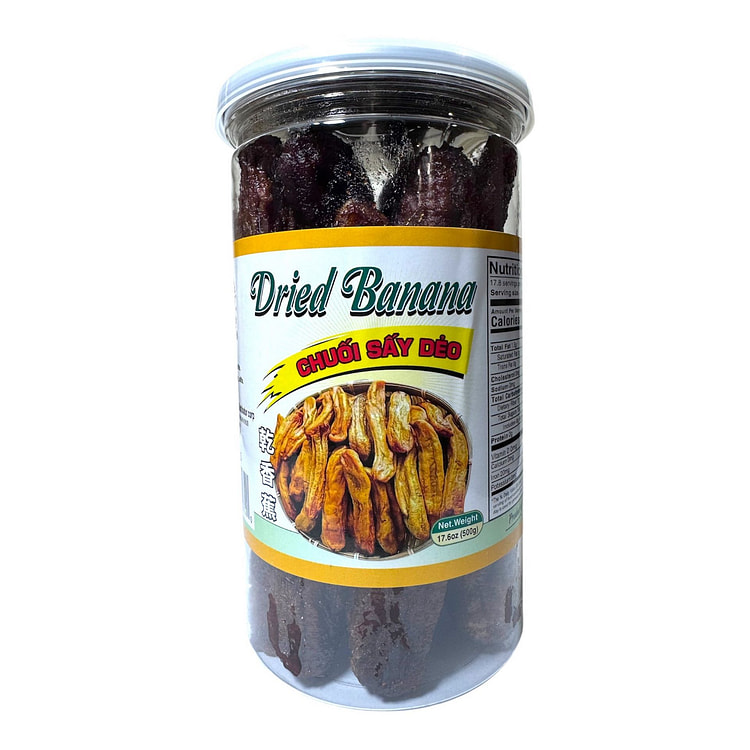 Dried Banana Chuoi Say Deo Vietnam 17.6 Oz 500 g