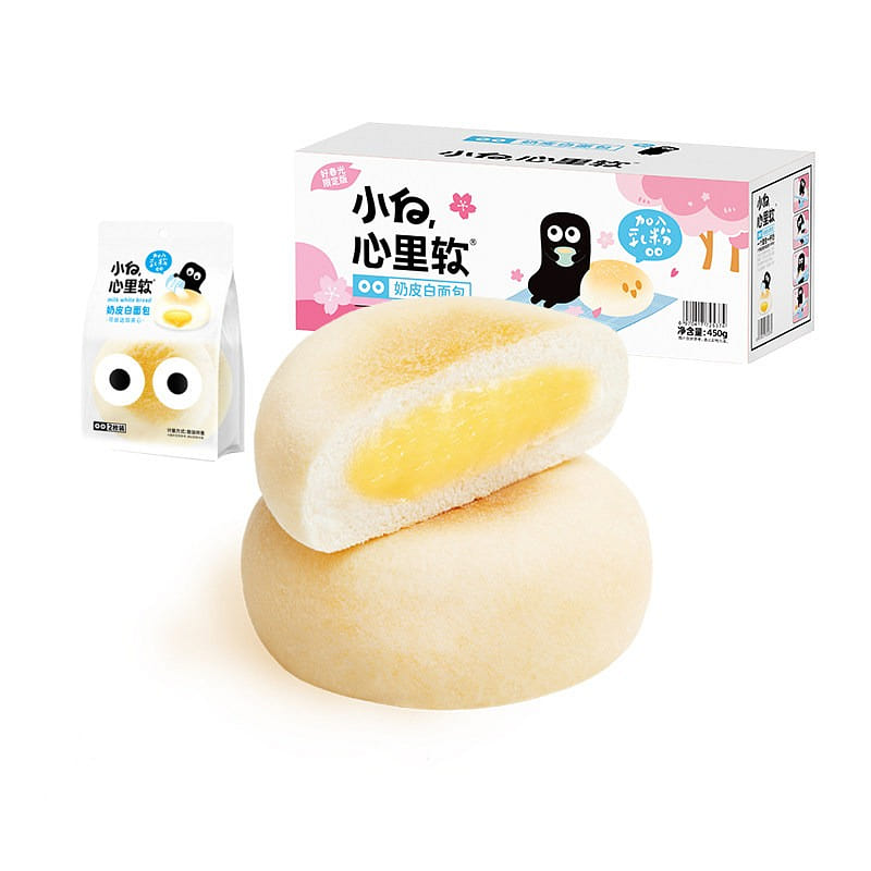Little White’s Heart is Soft – Milk Skin Bread 450 g