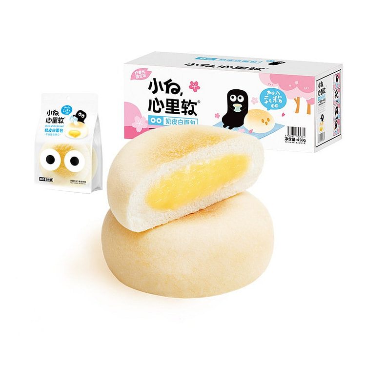 Xiaobai's Soft Original Milk Skin Sandwich Bread 450 g