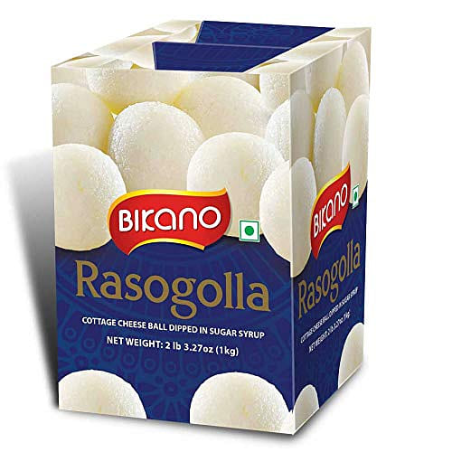 Bikano Rasogolla 1000 gm 100 g