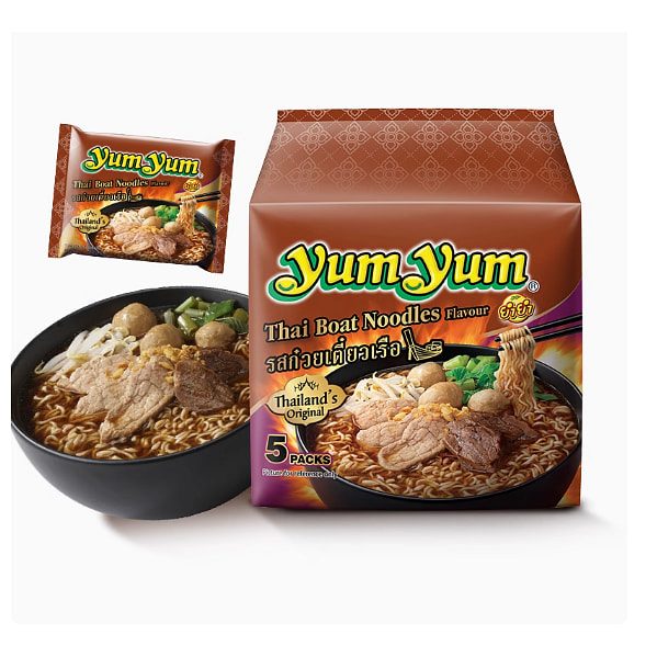 Instant noodles Thai ship surface 70g * 5 bags