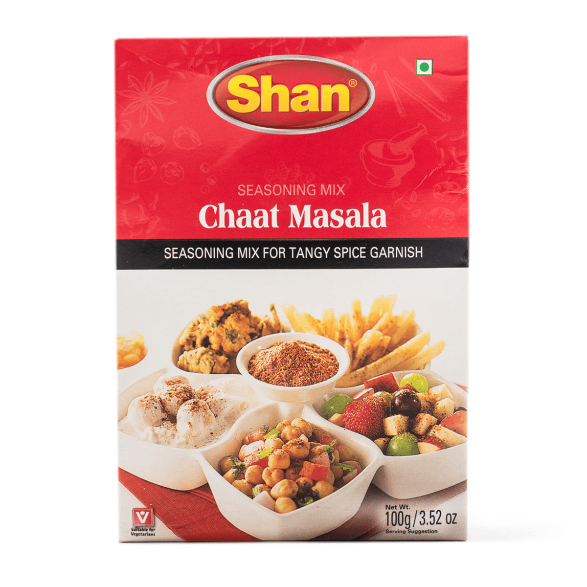 Shan チャットマサラスパイス 香辛料 3.5 オンス