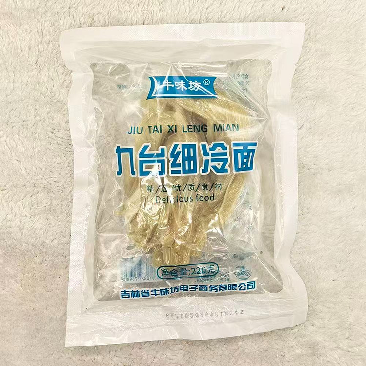 牛味坊 九台细冷面3袋 660 克