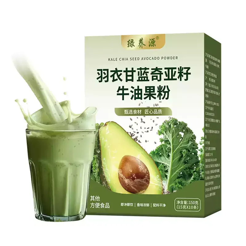 Kale, Chia Seeds, and Avocado Powder; Sugar-Free S 150 g - Weee!