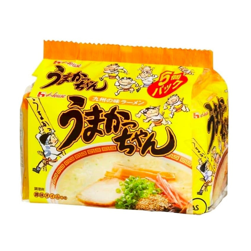 Ramen Noodles Tonkotsu UMAKACHAN Garlic Soup 470g 1 each