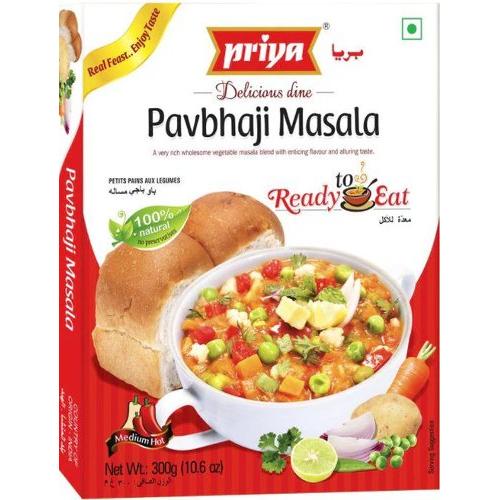 Priya Pavbhaji Masala (Ready-to-eat), 10.6 oz box 10.6 oz