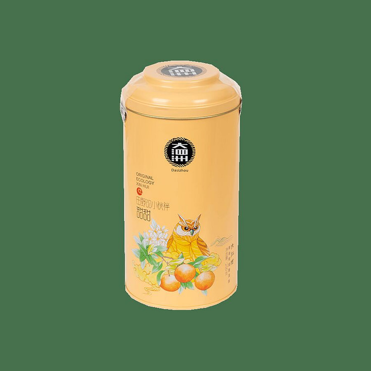陈皮村 甜甜新会柑普茶 铁罐礼盒装 250g 1 罐