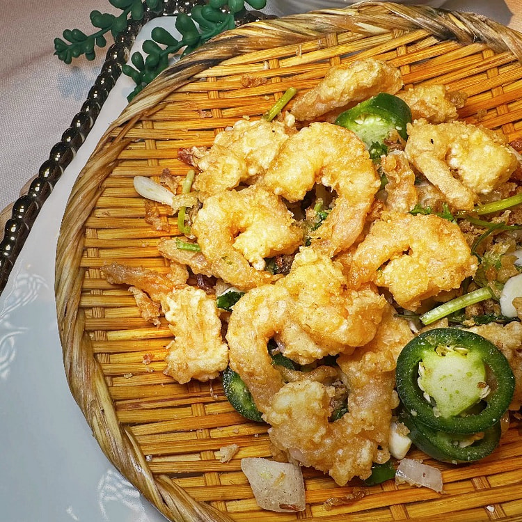 椒盐虾仁 约 400g