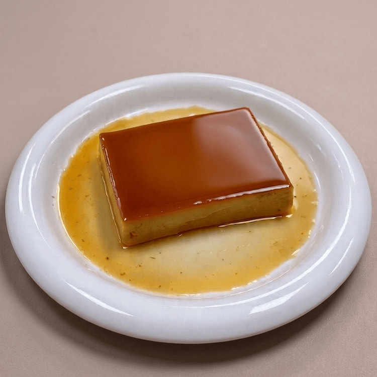 Flan with Caramel Sauce - Leche Flan 225 g
