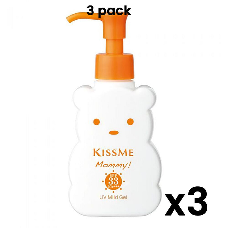 【超值3瓶】Kiss Me Mommy 防晒啫喱