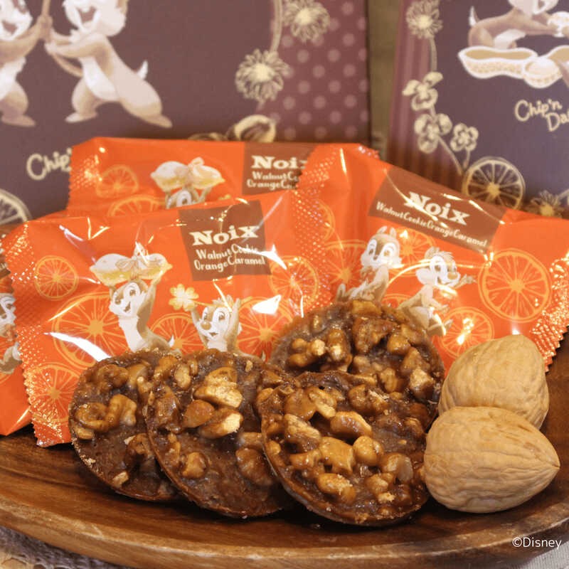 日本直送」NOIX ディズニー ウォールナットクッキー オレンジ