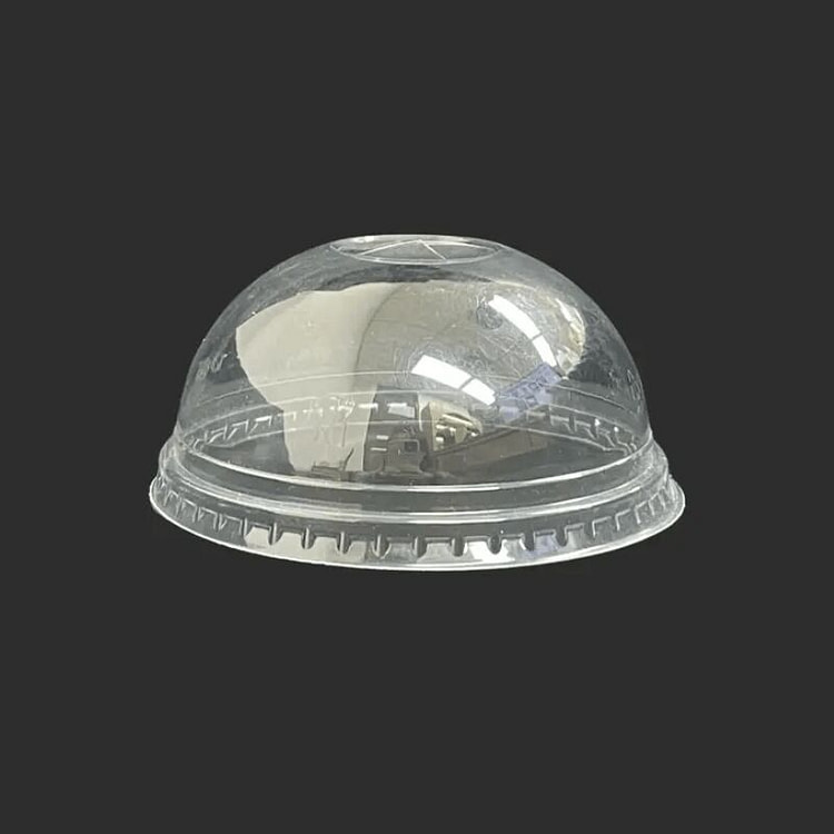 一次性PET塑料盖 98mm - 圆顶 50 份