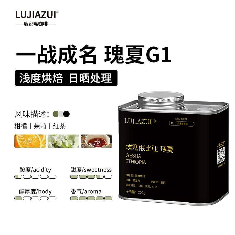 Natural-processed Geisha: Citrus and Jasmine 200 g