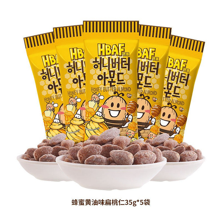 HBAF Honey Butter Flavored Almond Nuts (35g x 5) 175 g
