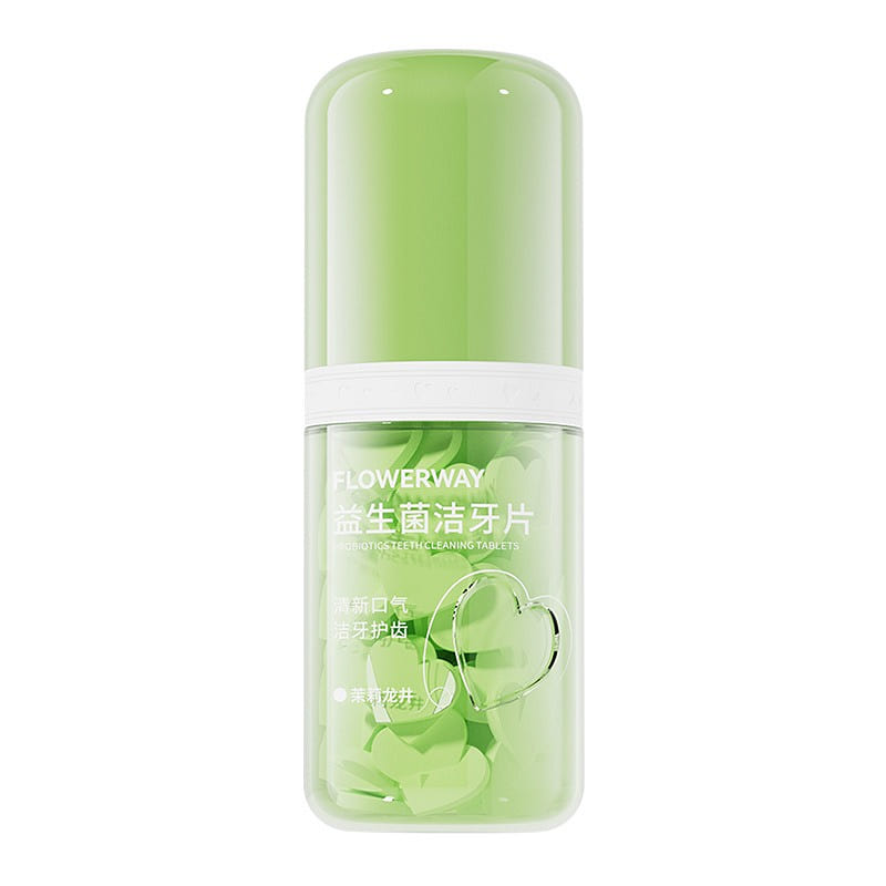 Probiotic Toothpaste Tablets Portable Solid Tooth 1 bottle