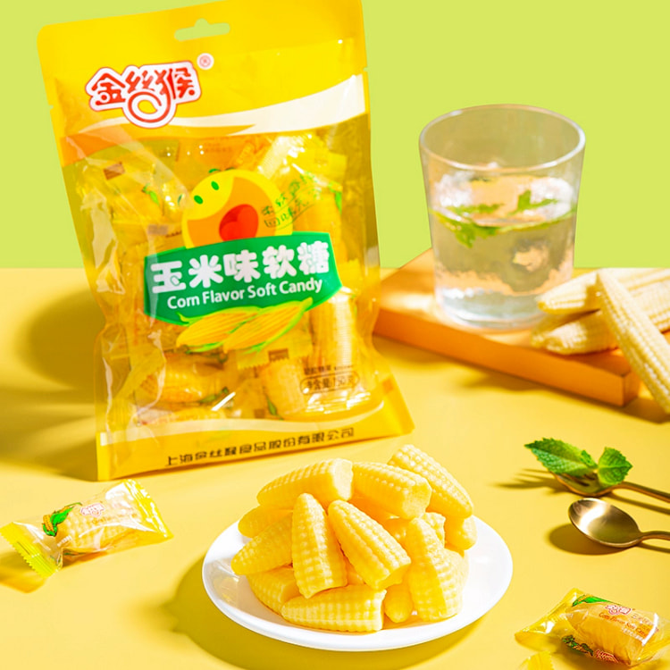 Golden monkey corn gummies 150 grams, about 14 pieces