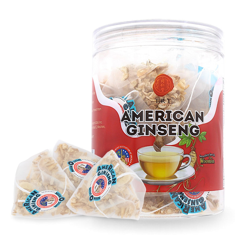 Wisconsin Ginseng Fiber Tea Bags 75g (3g X25 Bags) 25 pack
