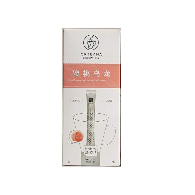 Lollipop tea fruit tea bags peach oolong 10 pack