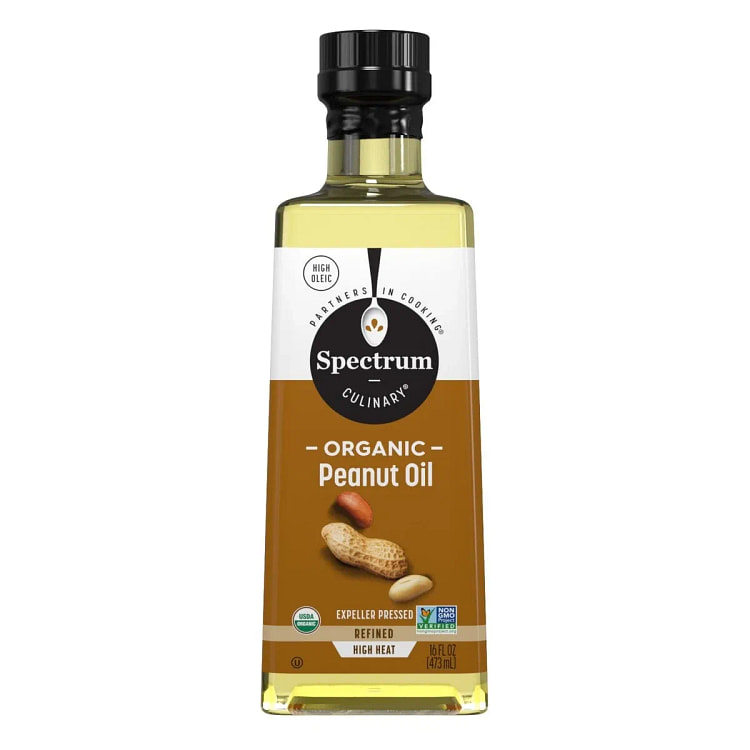 Naturals Organic Refined Peanut Oil, 16 Oz 1 pack