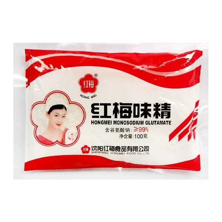 红梅牌味精100g小包装味精纯粮食酿造