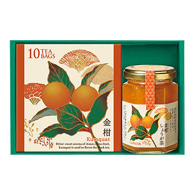 Lupicia Winter Black Tea & Kumquat Ginger Tea 1 each