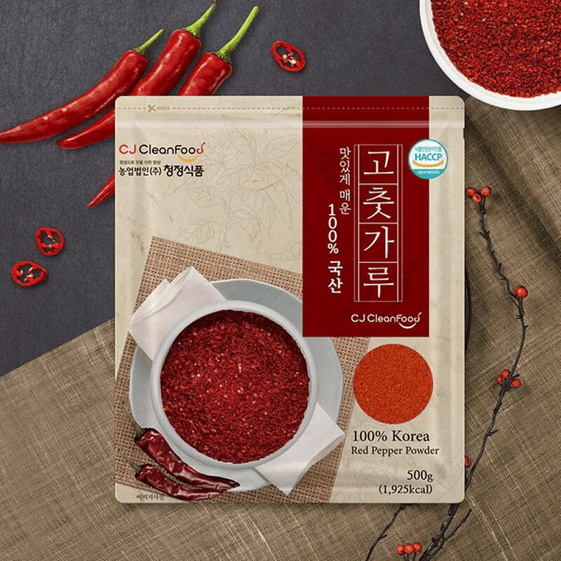 Cheongjeong Korean Fine Red Chili Pepper Powder 500 g