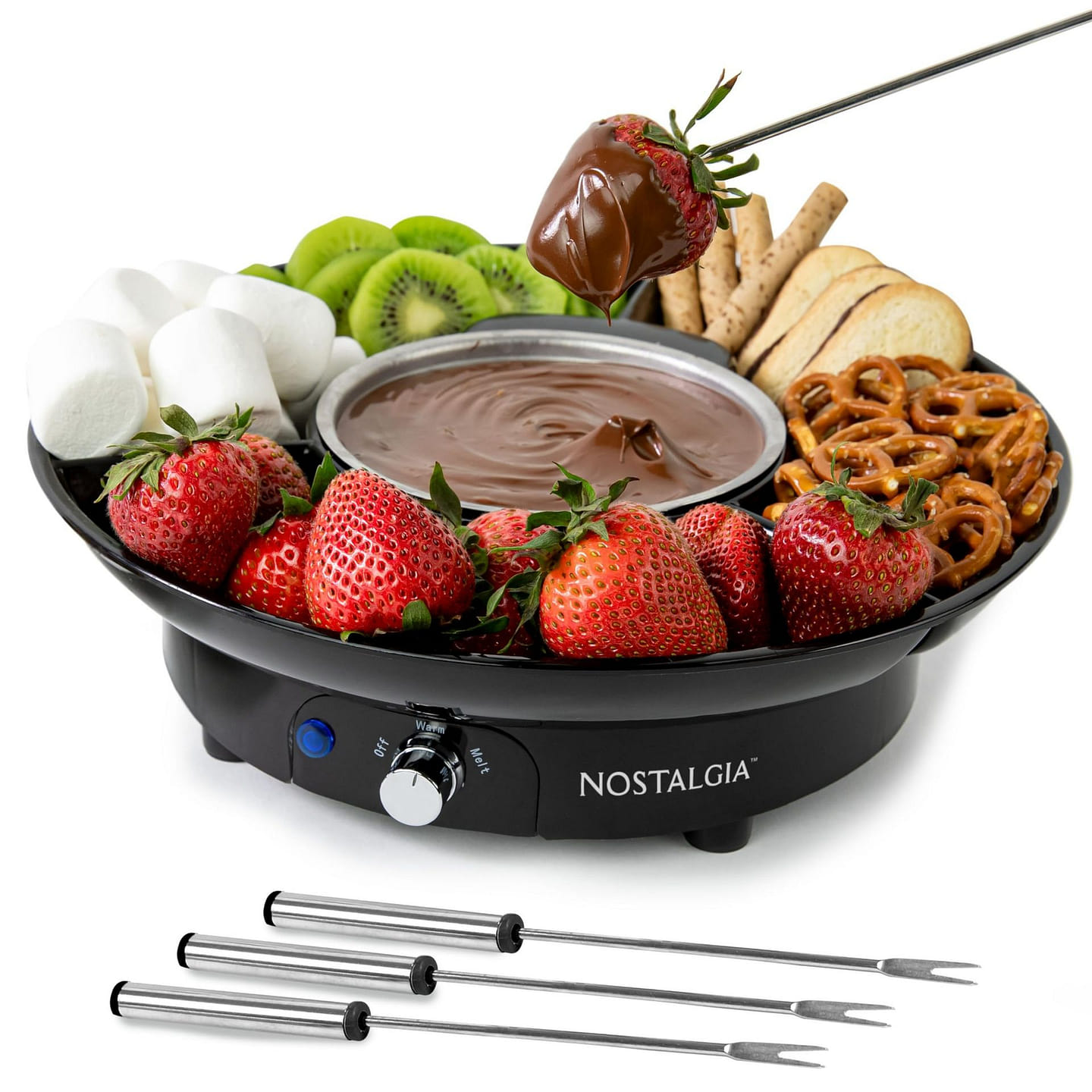 Electric Fondue Party Set 10 oz Melting Pot 1 each