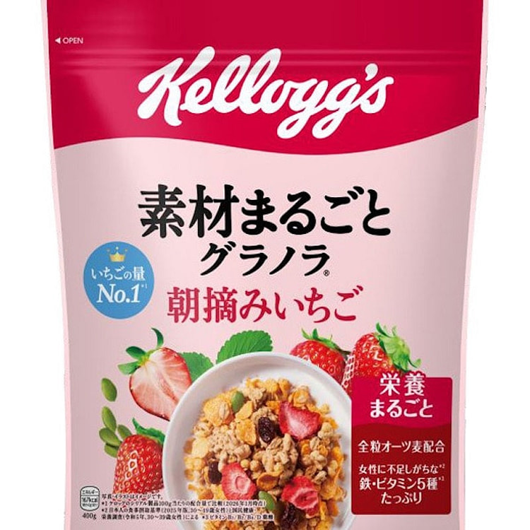 Kellogg's Strawberry Granola 400g 1 each