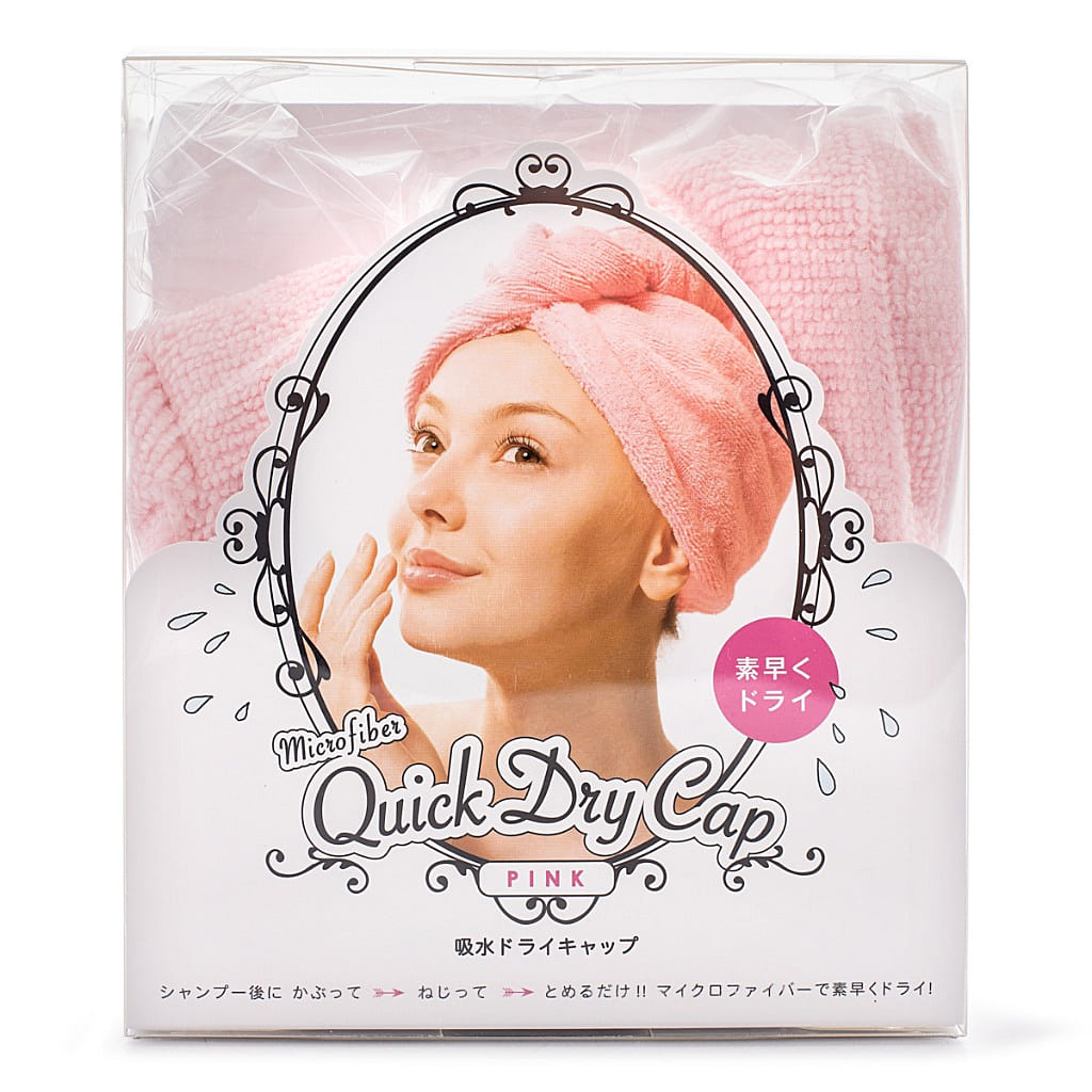 Cogit Quick Dry Microfiber Cap, Pink 1 each