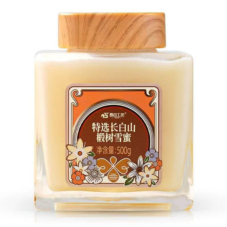 长白山工坊椴树雪蜜结晶蜂蜜 1罐