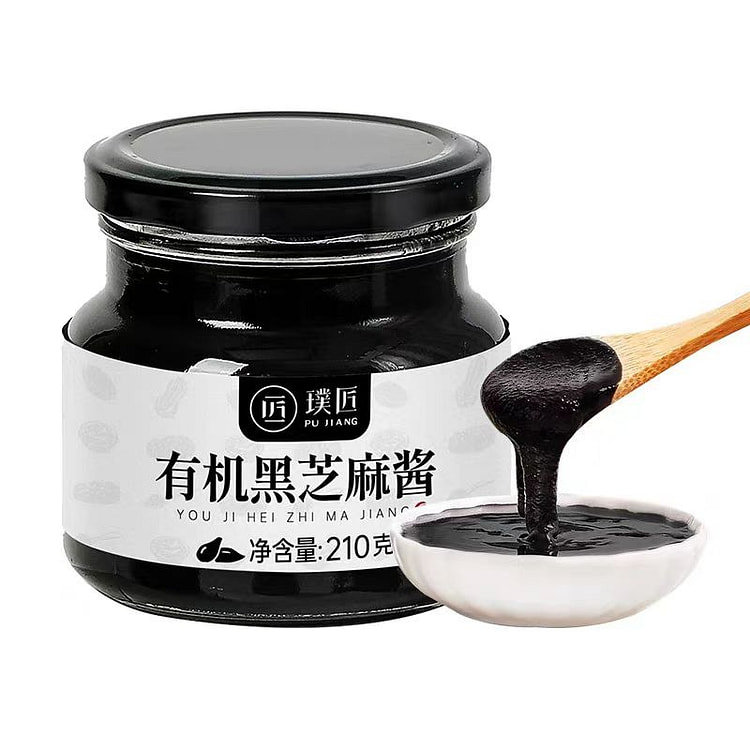 璞匠 有机黑芝麻酱 210g*1瓶
