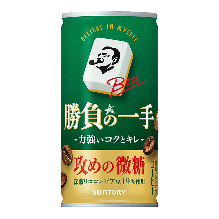 三得利 BOSS 轻糖哥伦比亚深烘焙 185g