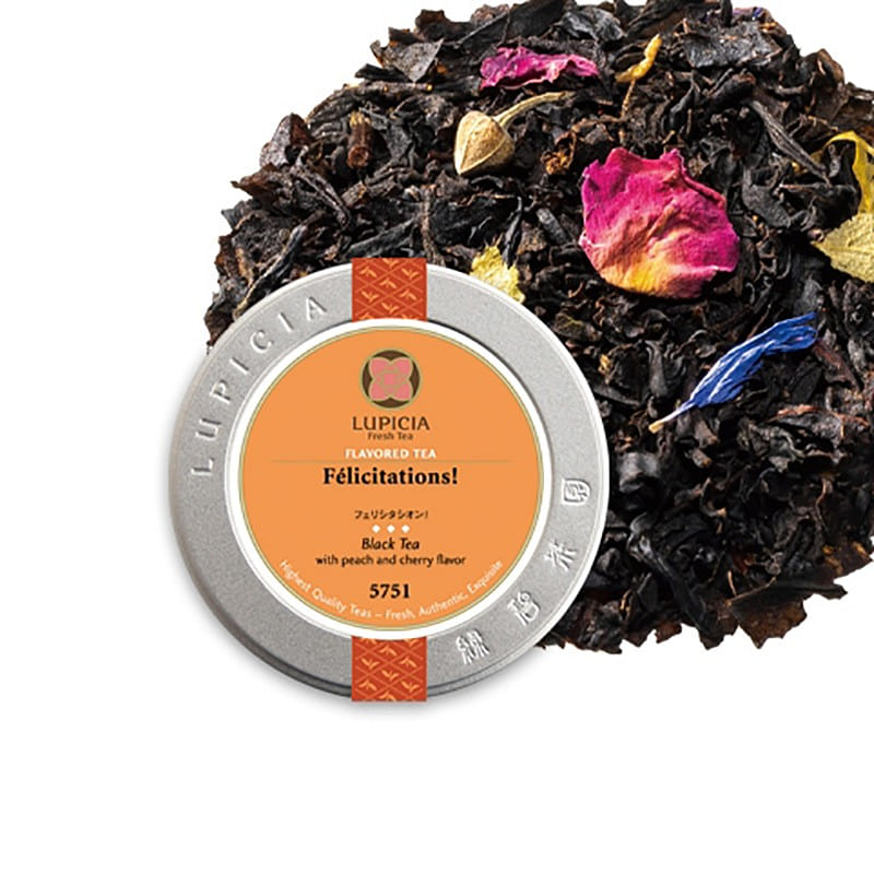 lupicia sweet and sour fruity black tea 50g can 1 each