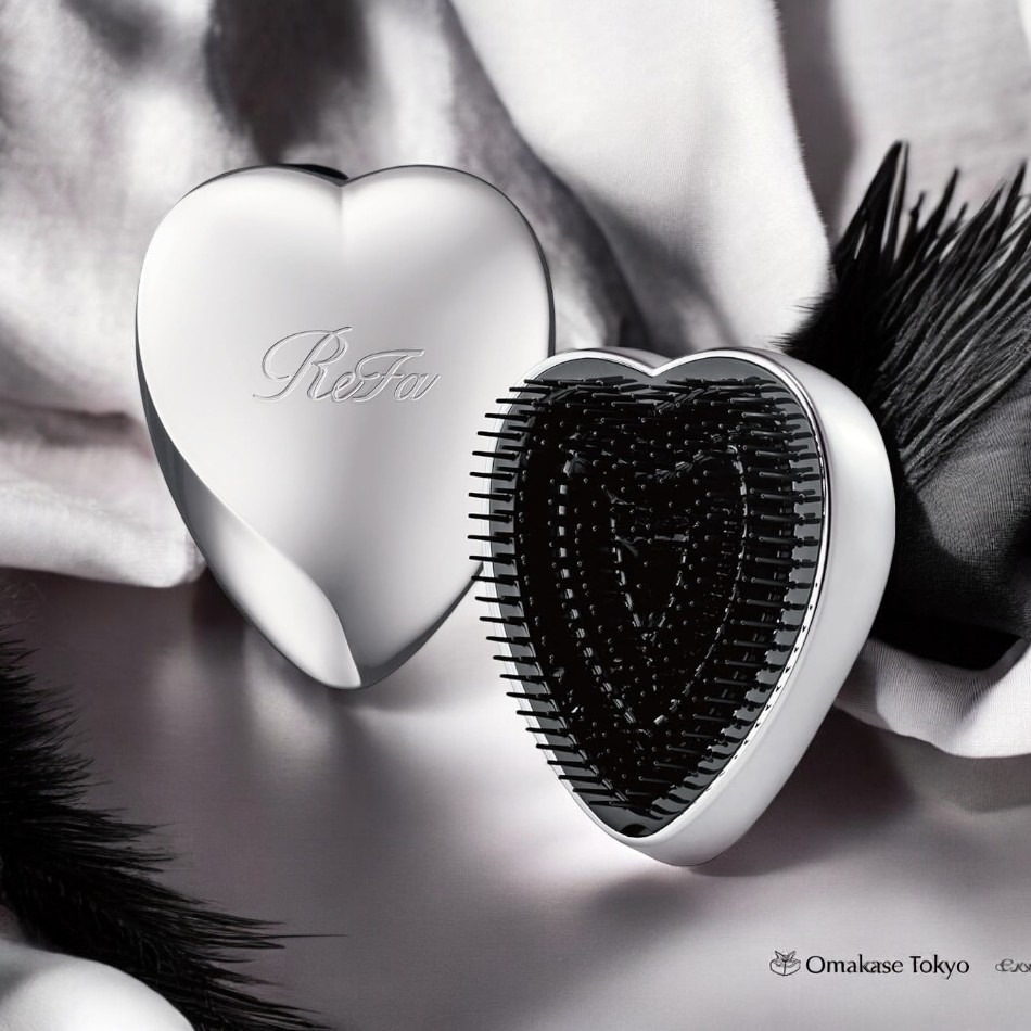 Get ReFa Heart Brush Silver Delivered | Weee! Asian Market