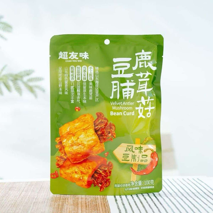 Chao Youwei Deer Antler Mushroom Tofu 100g 100 g