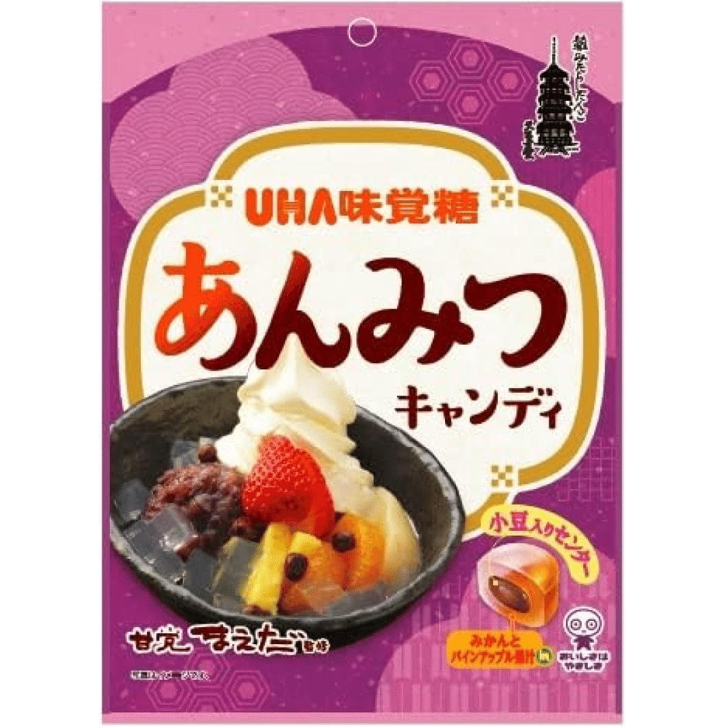UHA taste sugar Anmitsu candy 70g x 1 bag 1 count