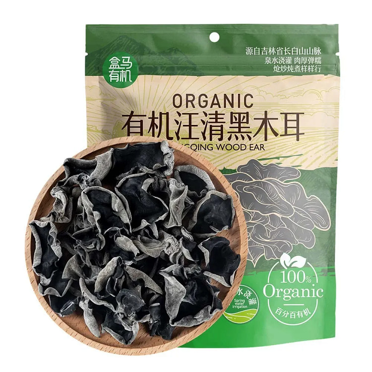 盒马 有机汪清黑木耳 100 克